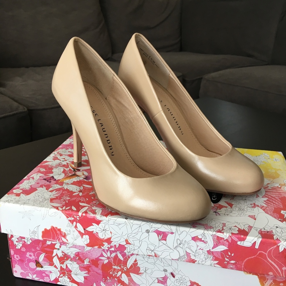 Chinese Laundry "Fast Love" Nude Pumps - NEW